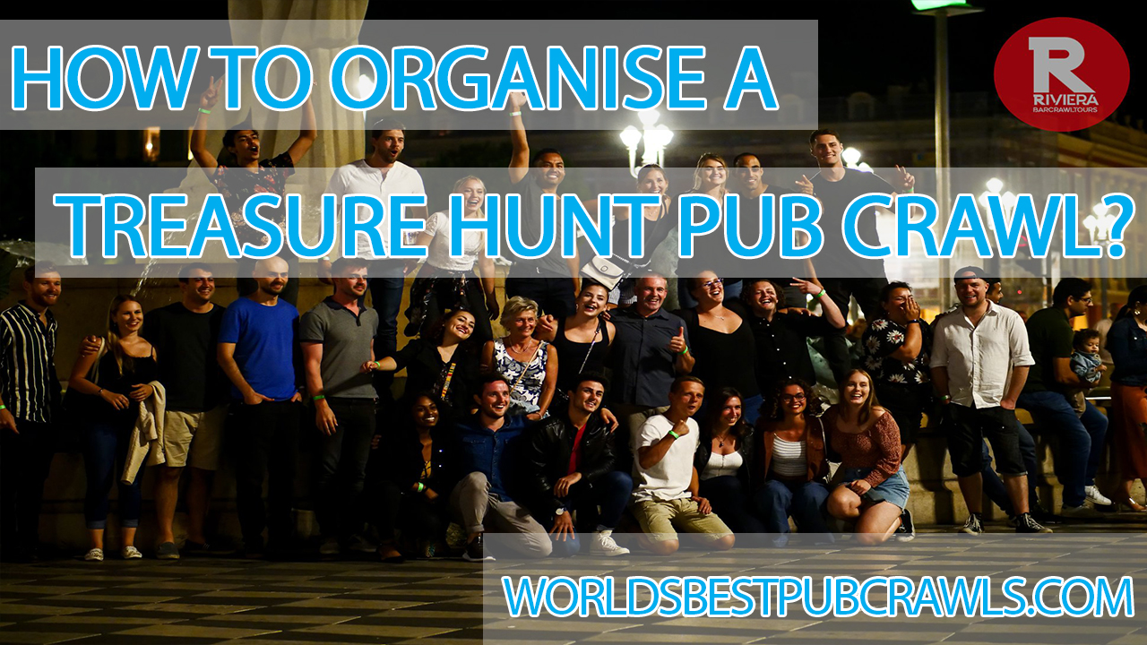 how to organise a treasure hunt pub crawl