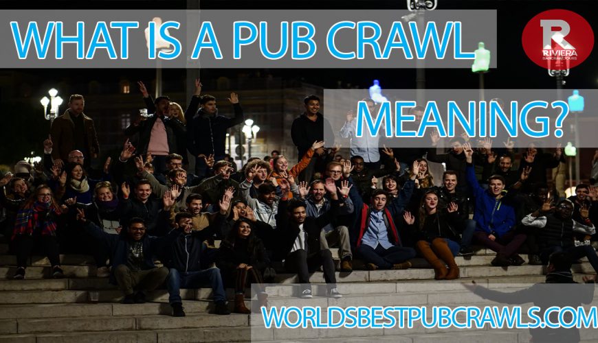 what is a pub crawl meaning