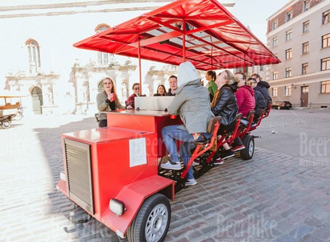 vilnius beer bike